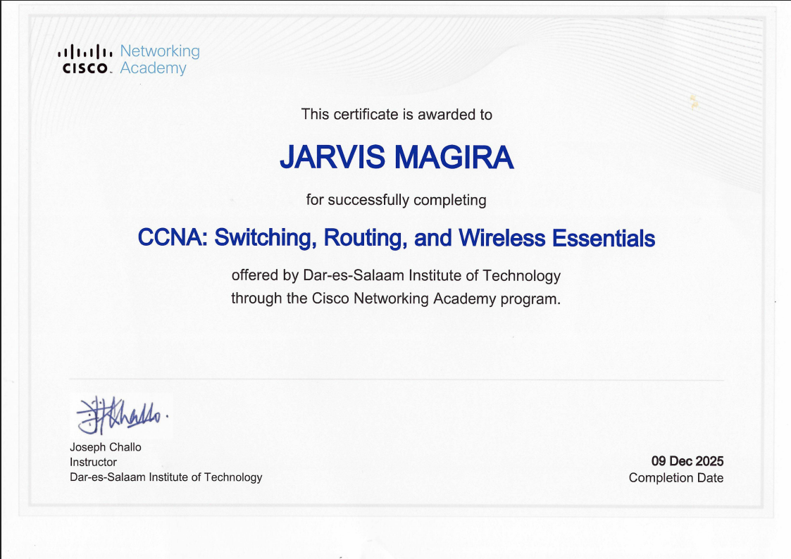 Cisco CCNA Certificate 2